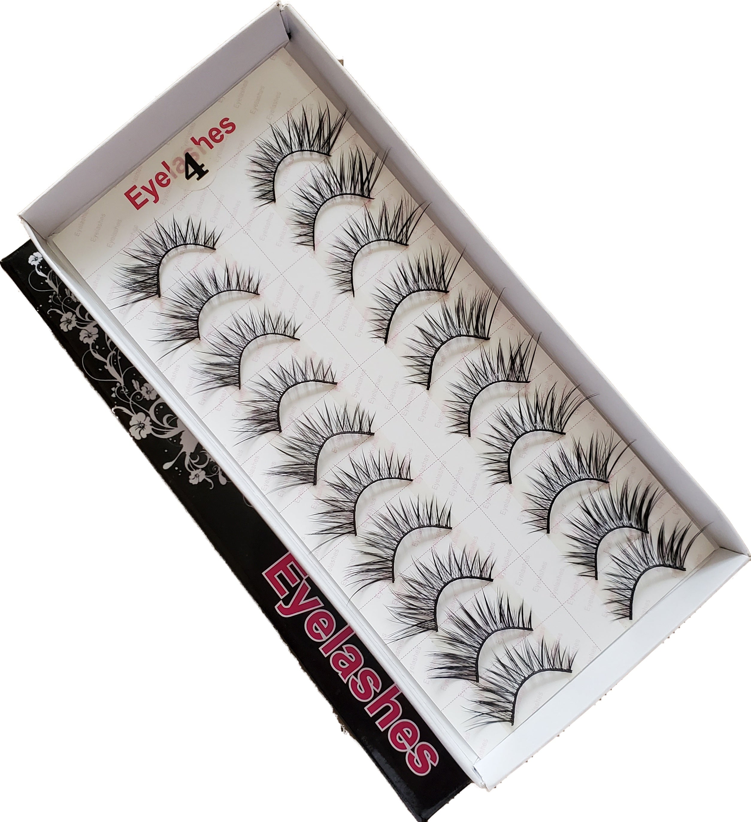 BeautyZone Premium 10 - Pair Fake False Eyelashes Style #04