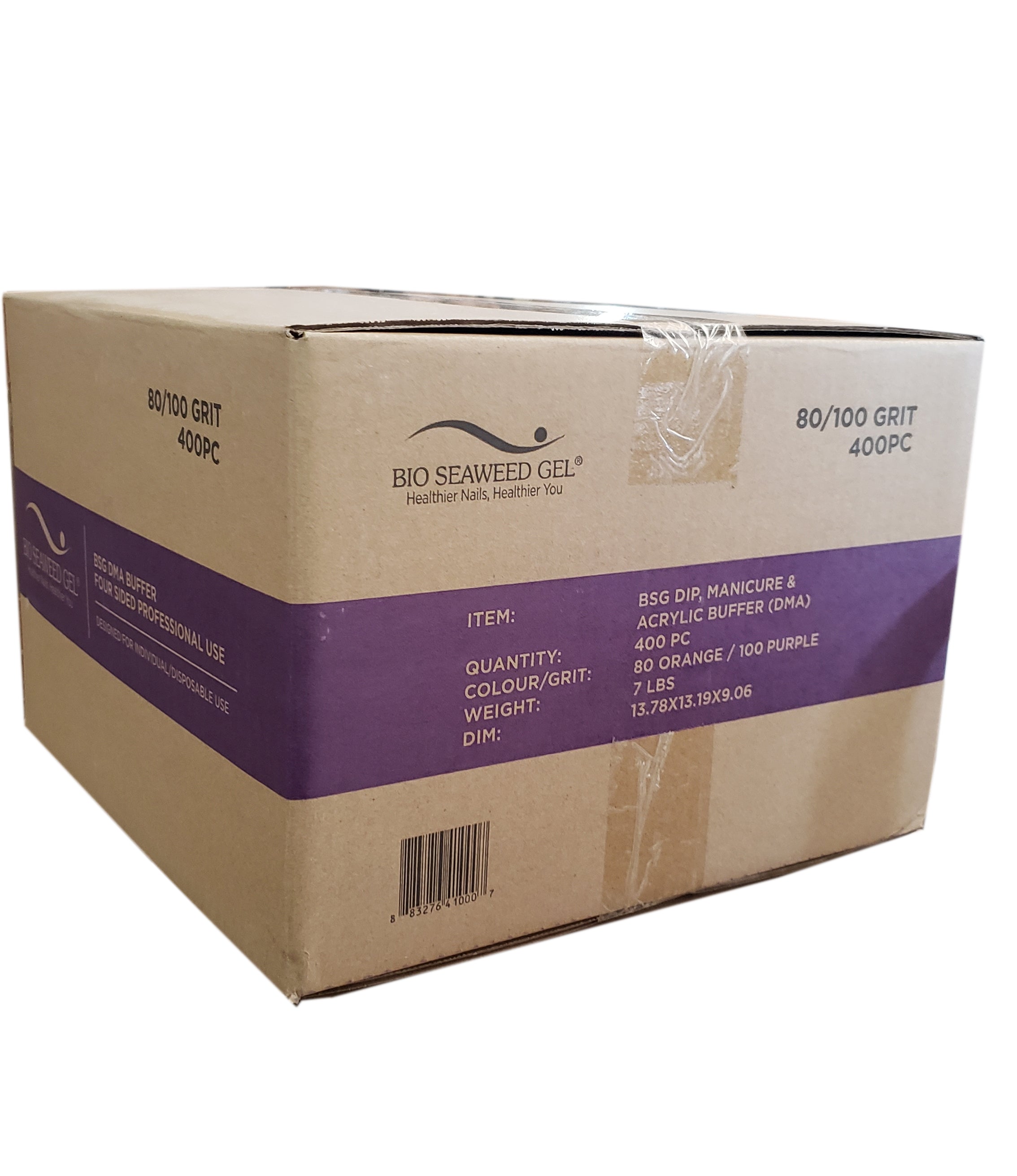 Bio Seaweed Buffer with Purple and Orange Shades