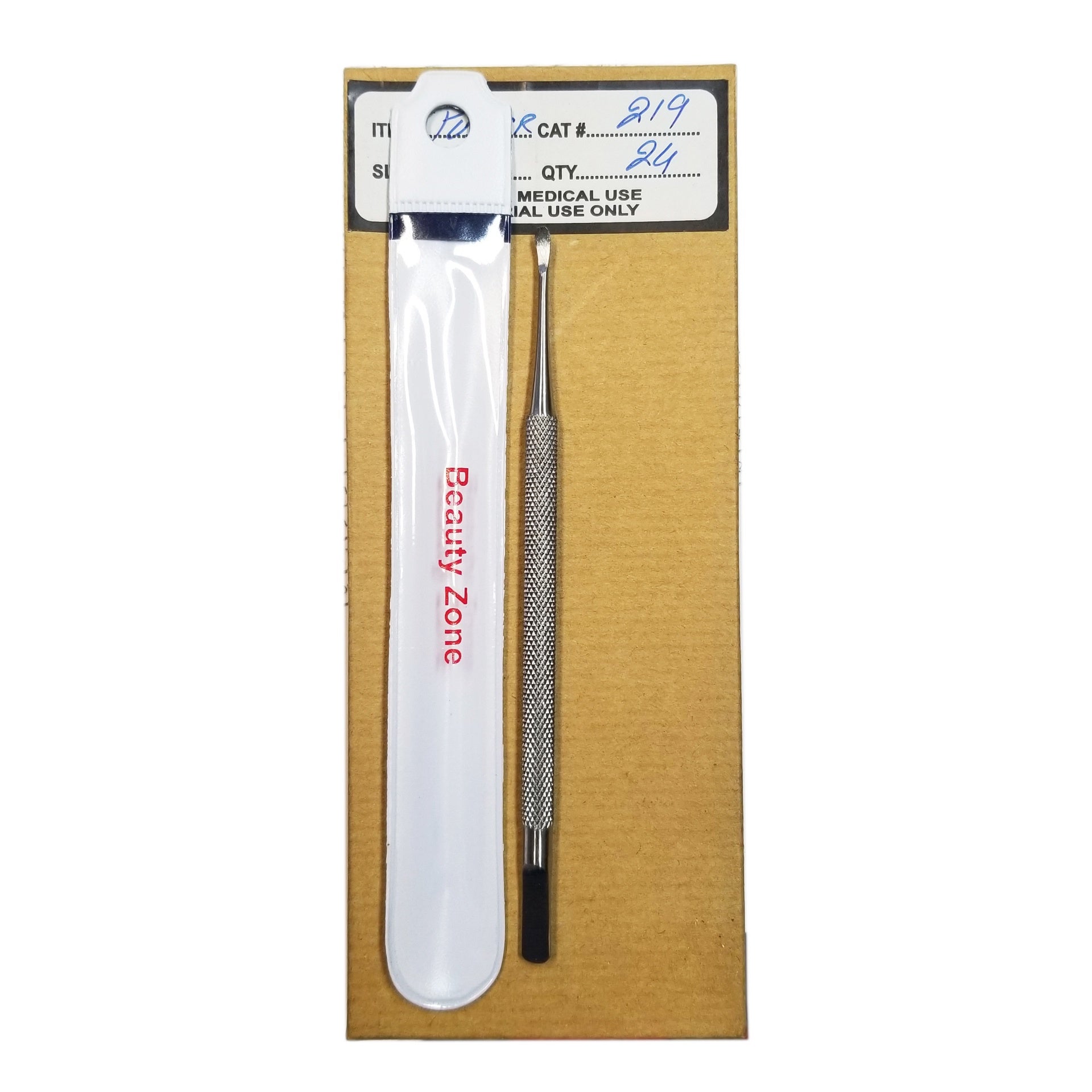 BeautyZone Professional Cuticle Pusher Tool Model SM - 219