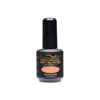 Bio Seaweed Unity All-In-One Gel Nail Polish 110 - A Vivid Shade of Pink