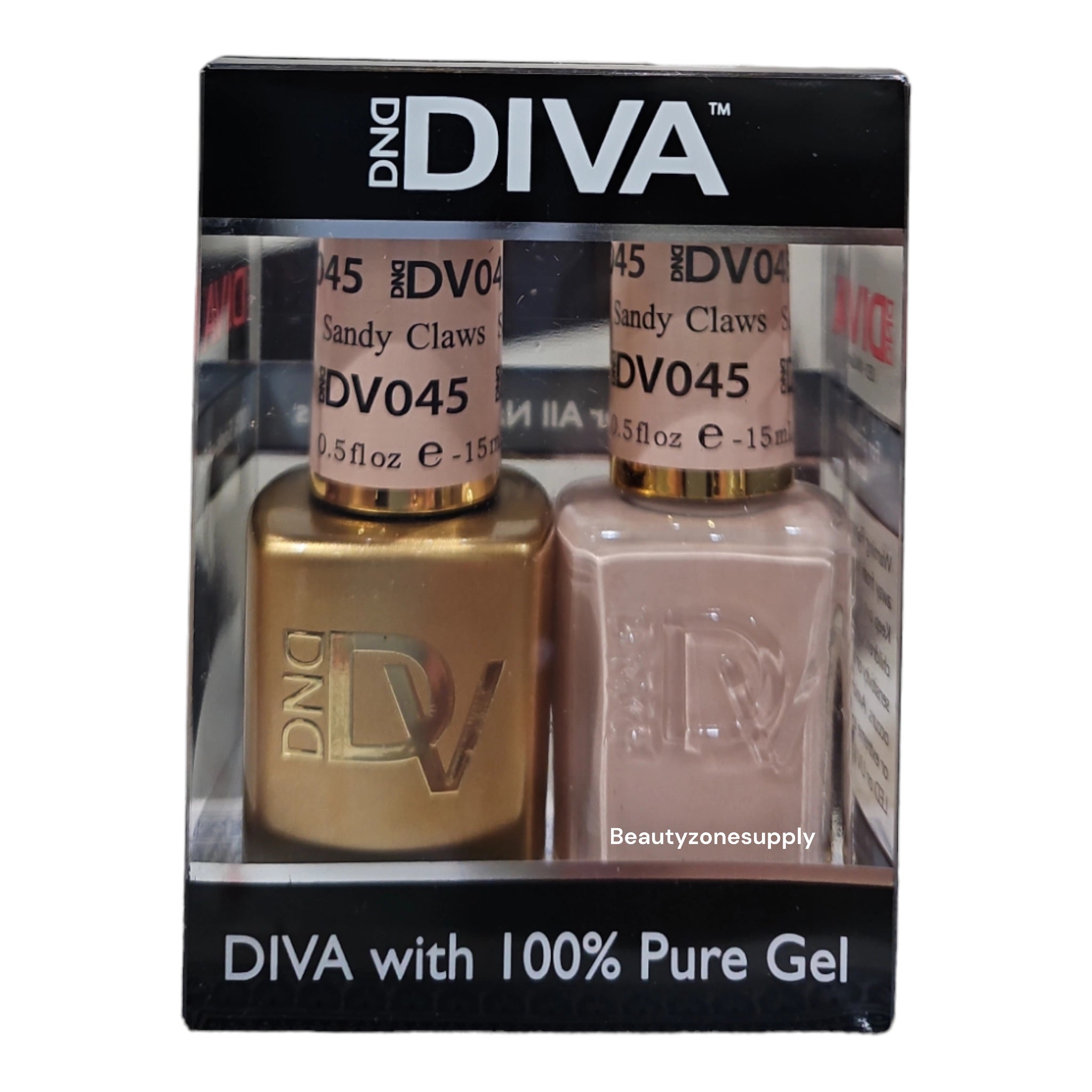 DND Diva Duo High - Quality Gel & Lacquer 045 Sandy claws