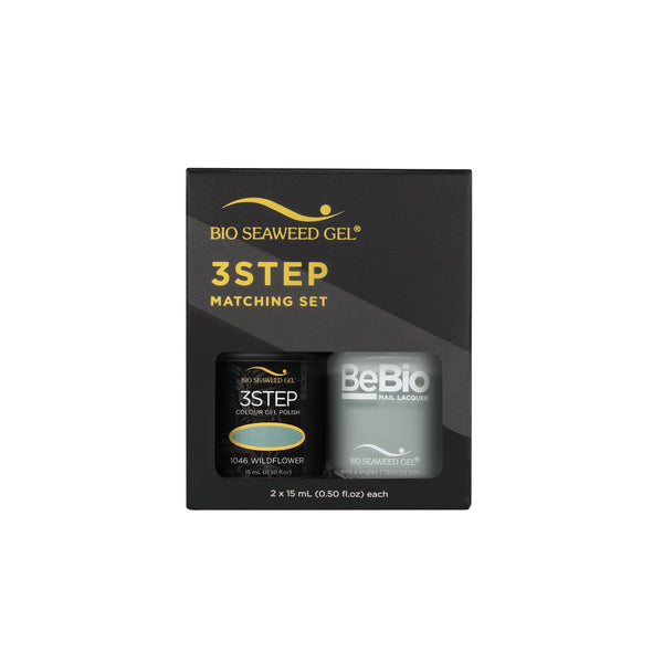 Bio Seaweed Bebio Duo 1046 Wildflower 3 - STEP Colour Gel Polish