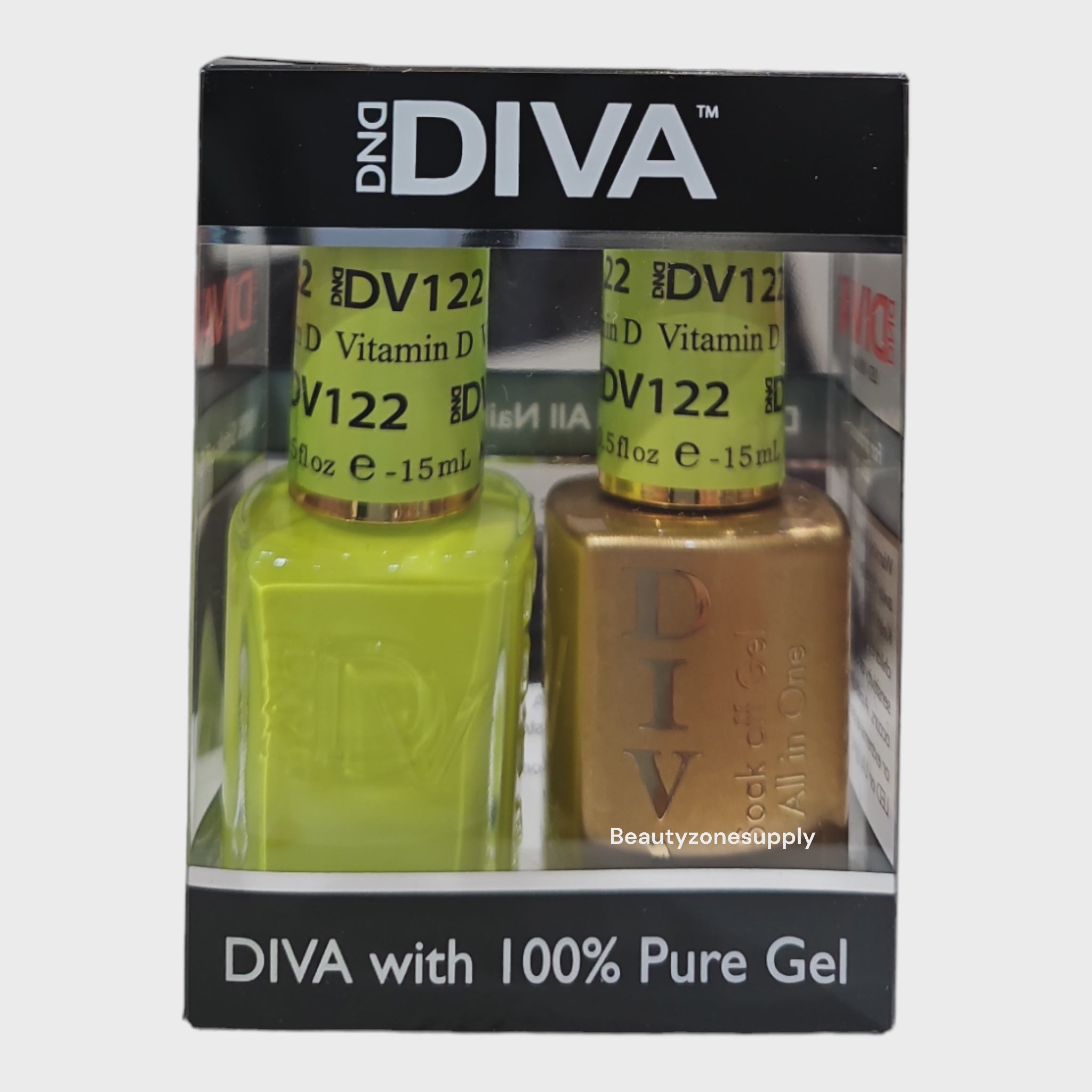 DND Diva Duo High - Quality Gel & Lacquer 122 Vitamin D