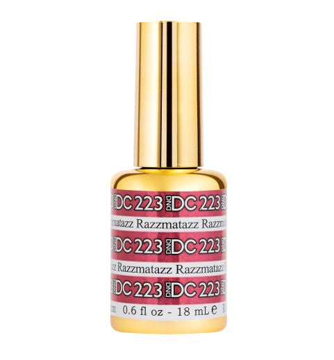 DND DC 0.5 oz Gel Polish in Glitter Metallic Mermaid Razzmatazz #223
