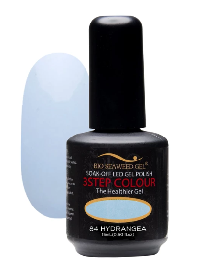 Bio Seaweed 3 - Step Professional Gel Nail Polish in Hydrangea Color (84)