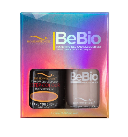 Bio Seaweed Bebio Duo 83: Professional 3 - Step Colour Gel Polish Set