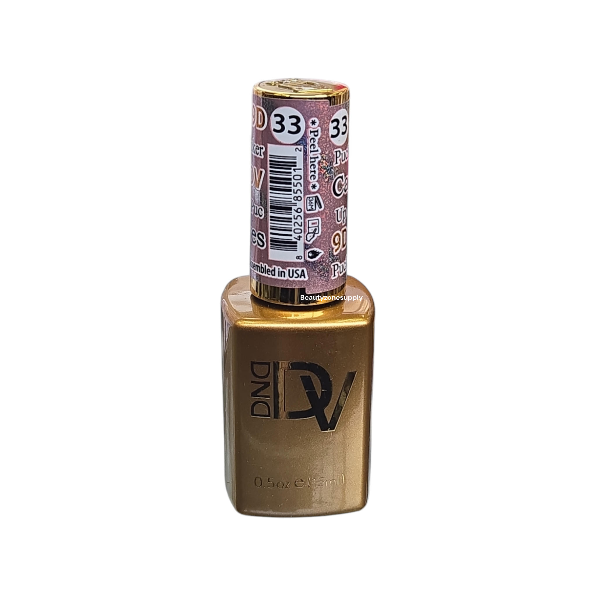 DND Diva 9D Daydream Cat Eye Gel #33 Pucker Up - 0.5 floz Gel Nail Polish