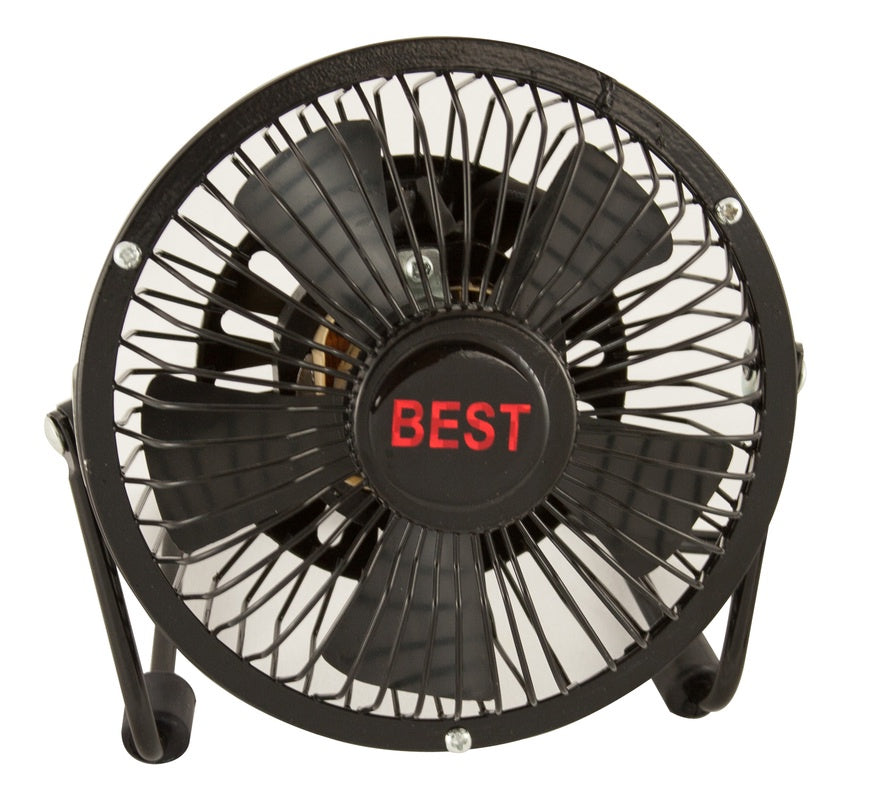 Top - rated Metal 5 - inch Desk Fan Ideal for Nail Salons