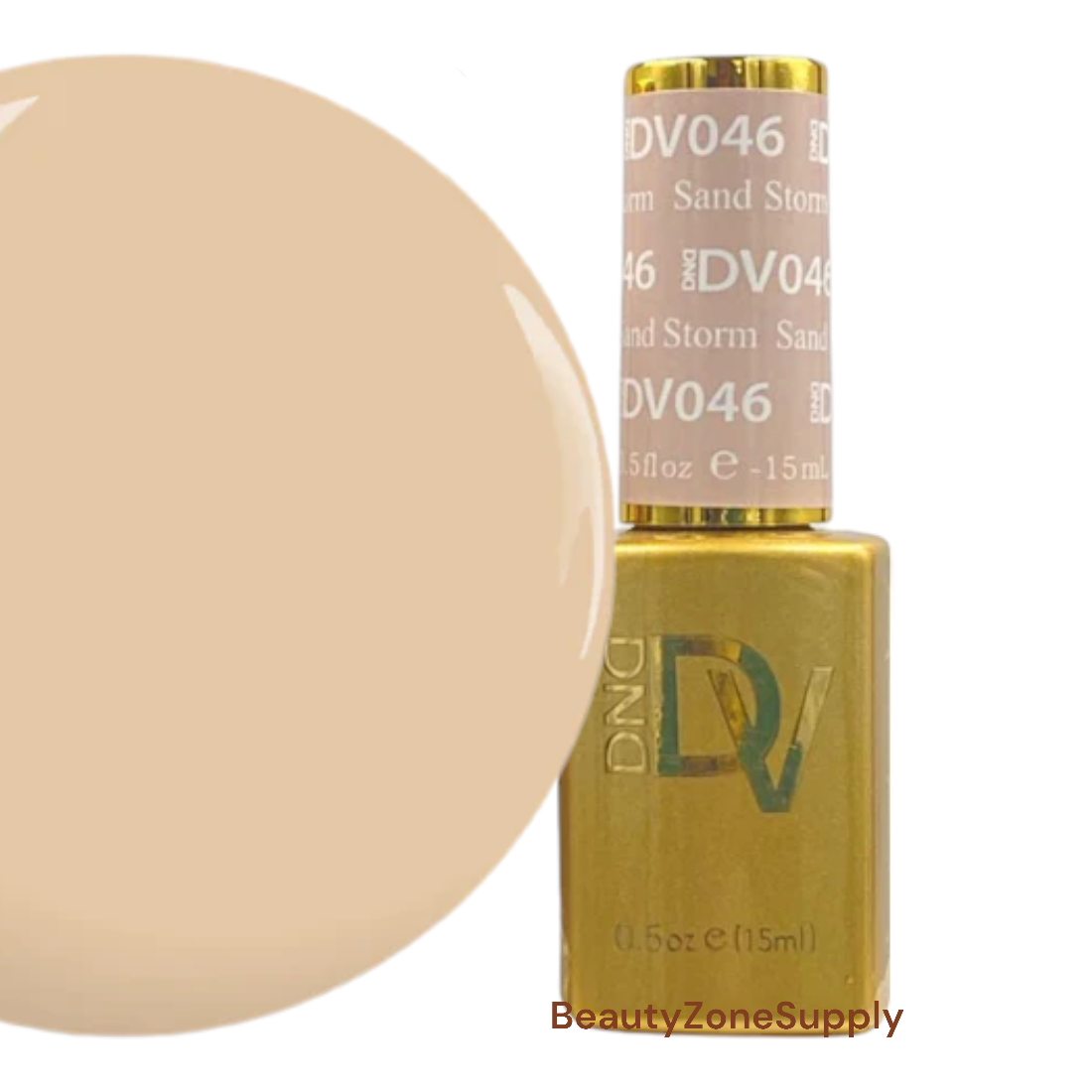 DND Diva 0.5 oz Gel Polish in Sand Storm Shade 046