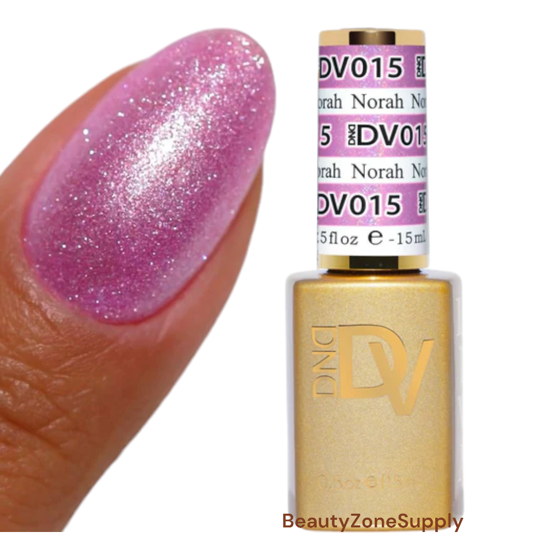 DND Diva Brand Gel Nail Polish - 0.5 Ounce, Shade 015 Norah