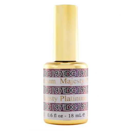 DND DC Platinum Gel Polish - Majesty Collection #197
