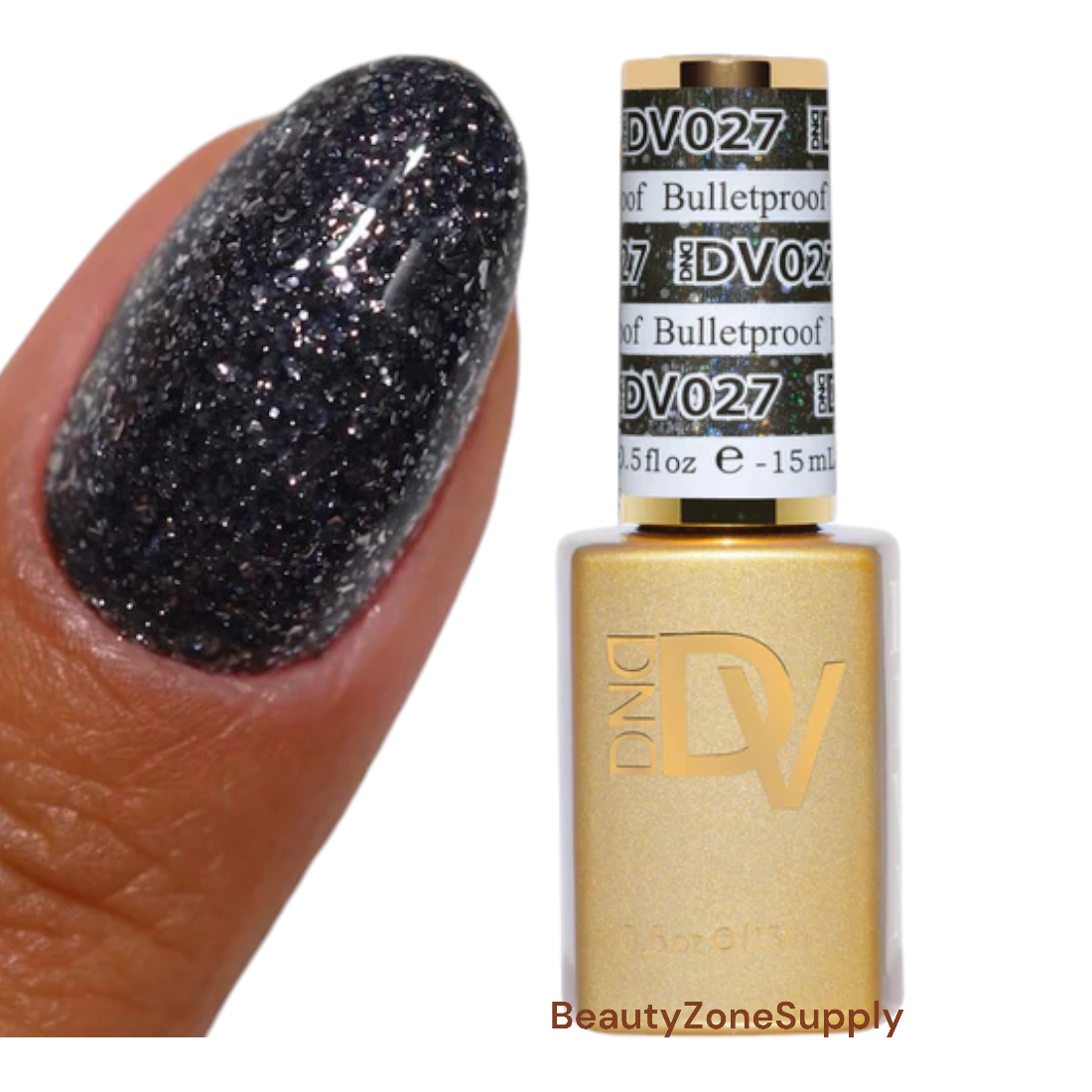0.5 oz DND Diva Bulletproof Gel Polish - Shade 027