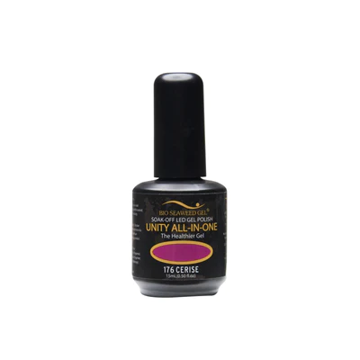 Bio Seaweed Unity All - in - One Quick - Apply 15mL Gel Polish in Cerise Shade