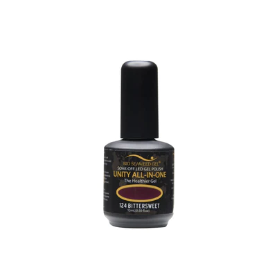 Bio Seaweed Unity All - in - One Professional Gel Nail Polish in 124 BITTERSWEET Shade