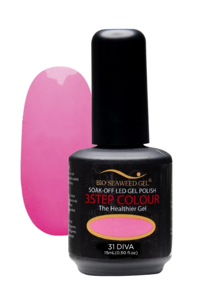 Bio Seaweed 31 Diva 3 - STEP Smooth Gel Polish for Professional Use