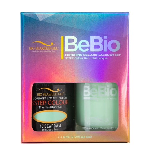 Bio Seaweed Bebio Duo 16 Seafoam: 3 - STEP Color Gel Polish Set