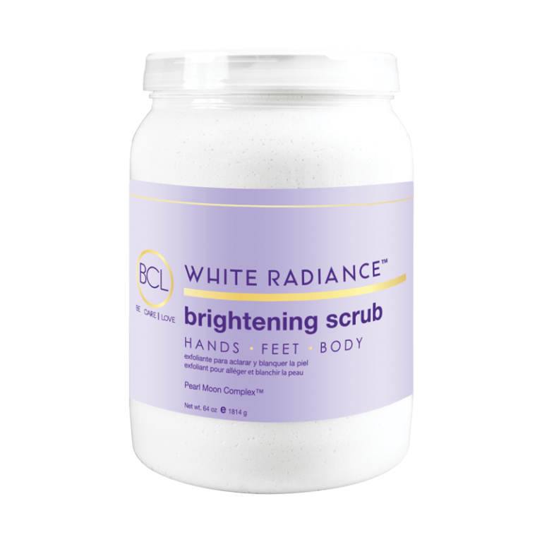 BCL White Radiance 64oz Exfoliating Brightening Body Scrub for Clearer Skin