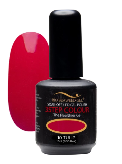 Bio Seaweed 3 - Step Gel Polish 10 Tulip: Smooth & Shrink - free Nail Color