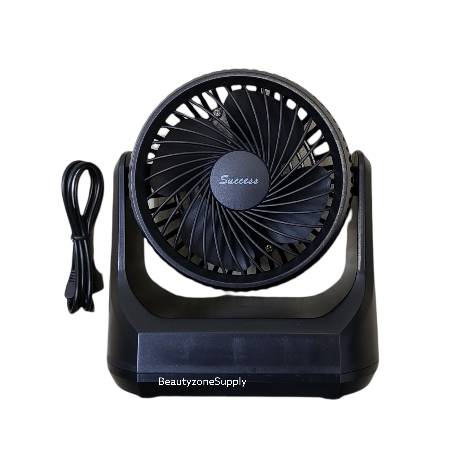 Black Rechargeable Mini Tabletop Nail Fan BF01