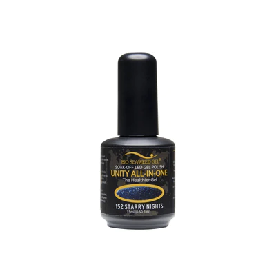Bio Seaweed Unity All - in - One Gel Polish 152 for a Stunning Starry Nights Look