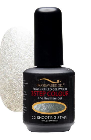Bio Seaweed 3-STEP Gel Polish 22 - Shooting Star Shimmering Gel