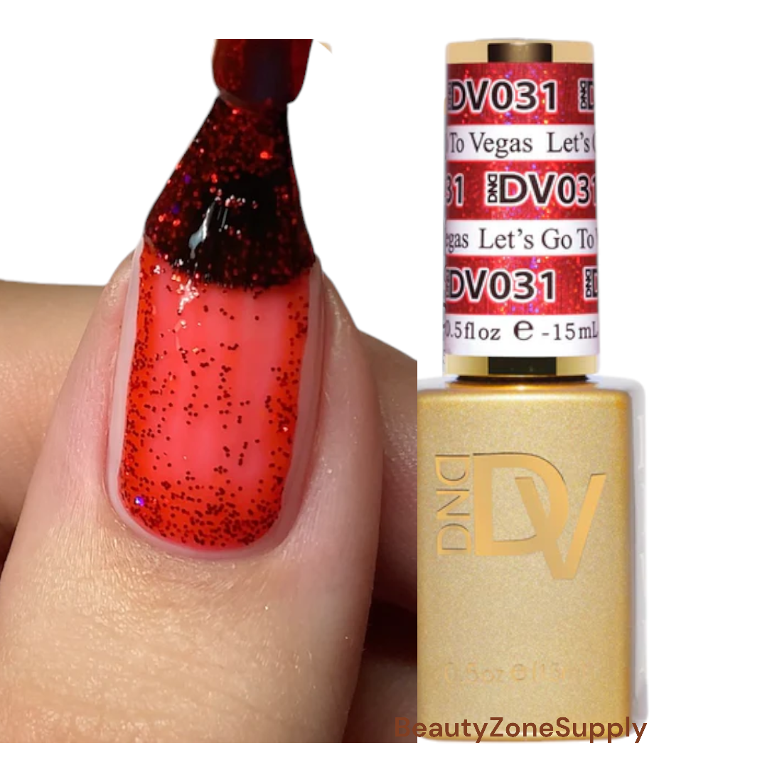 DND Diva 0.5 oz Gel Polish - Let's Have Fun in Vegas (Shade 031)