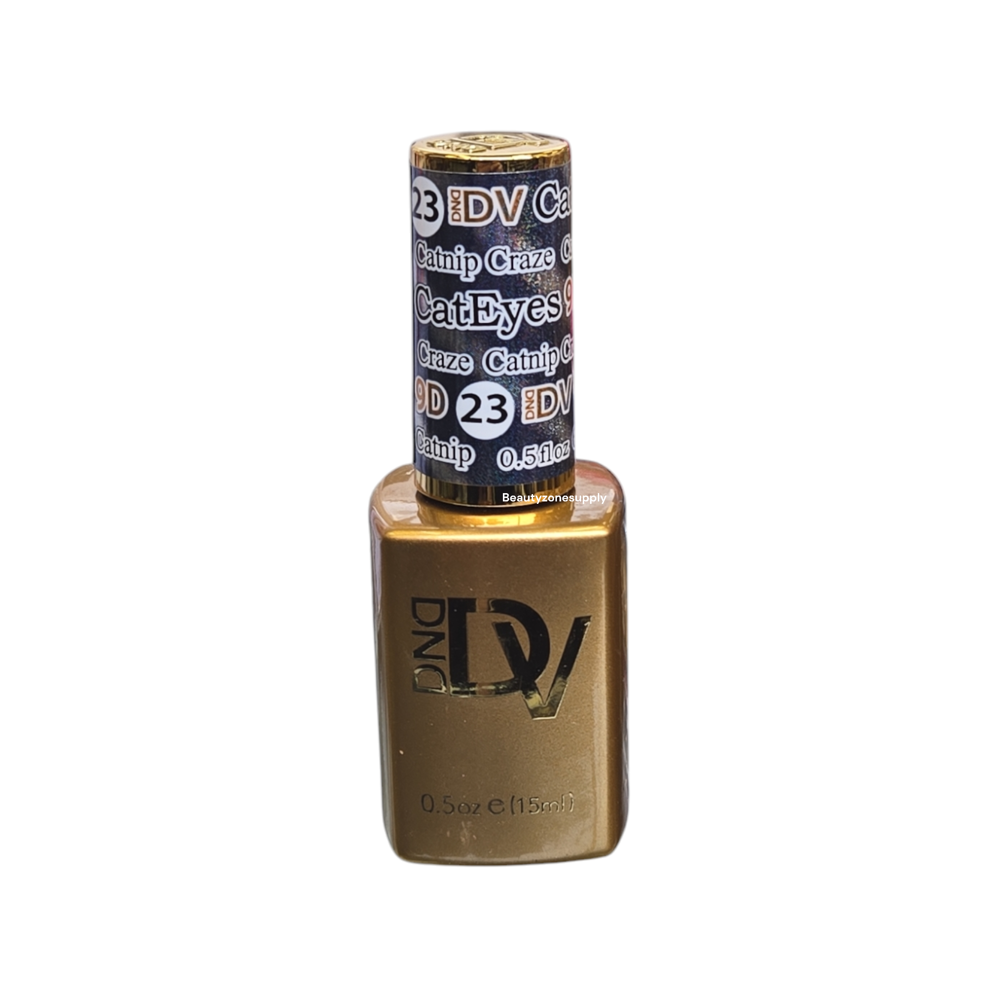 DND Diva 9D Candy Cat Eye Gel #23 Catnip Craze - 0.5 floz 15 mL
