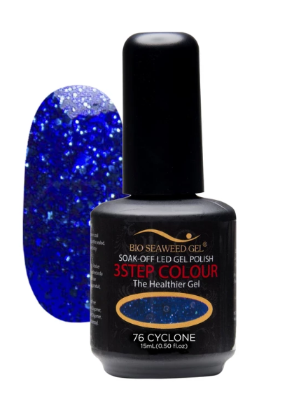 Bio Seaweed 3 - STEP Smooth Zero - Shrinkage Gel Polish 76 Cyclone