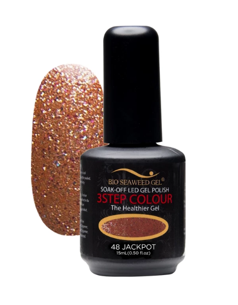 Bio Seaweed Three - Step Gel Polish 48 Jackpot for Professional Nail Art