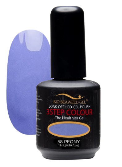 Bio Seaweed 3 - STEP Smooth & Shrink - Free Gel Polish 58 Peony