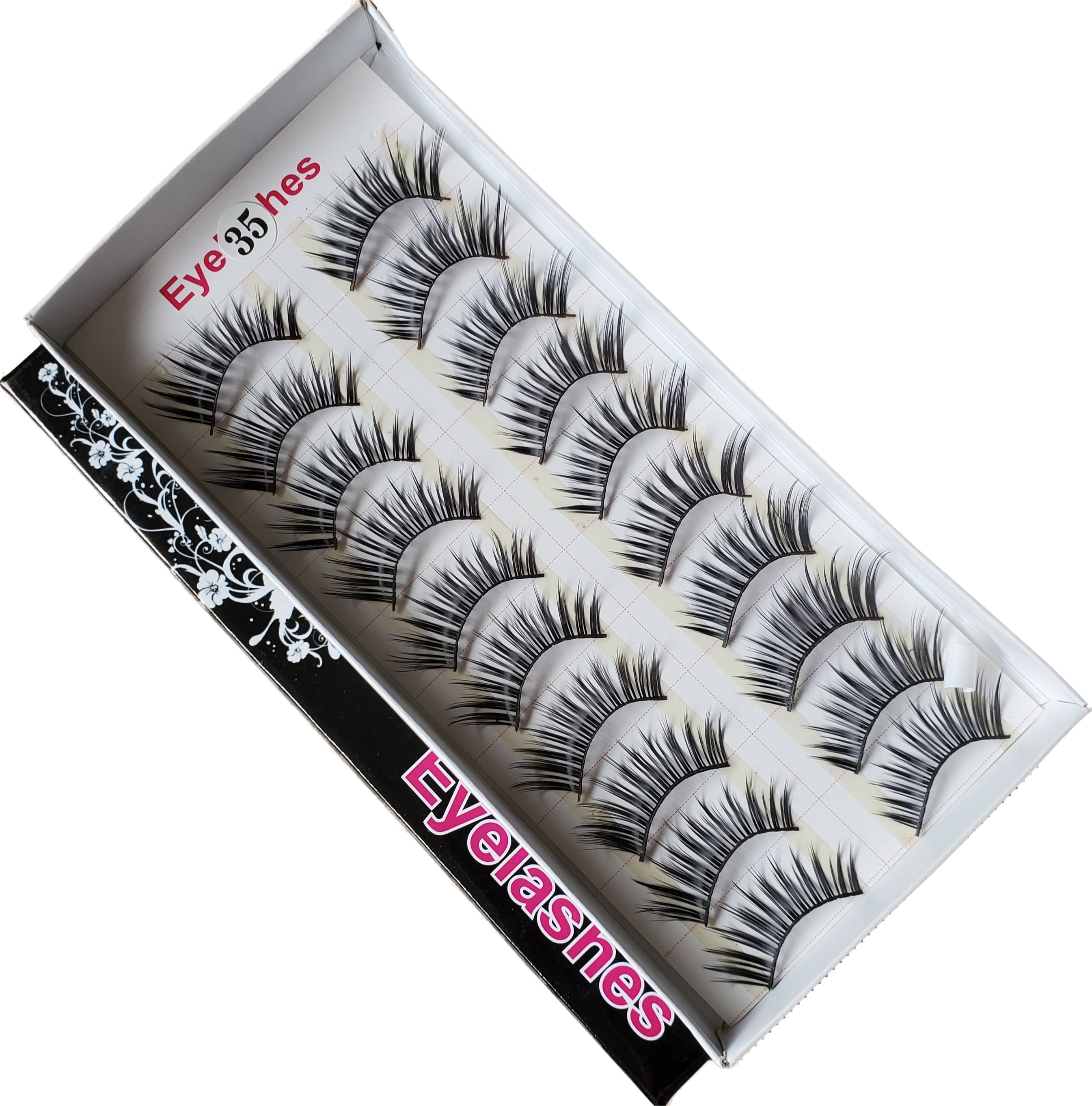 BeautyZone Premium 10 - Pair Set of False Eyelashes Style #35