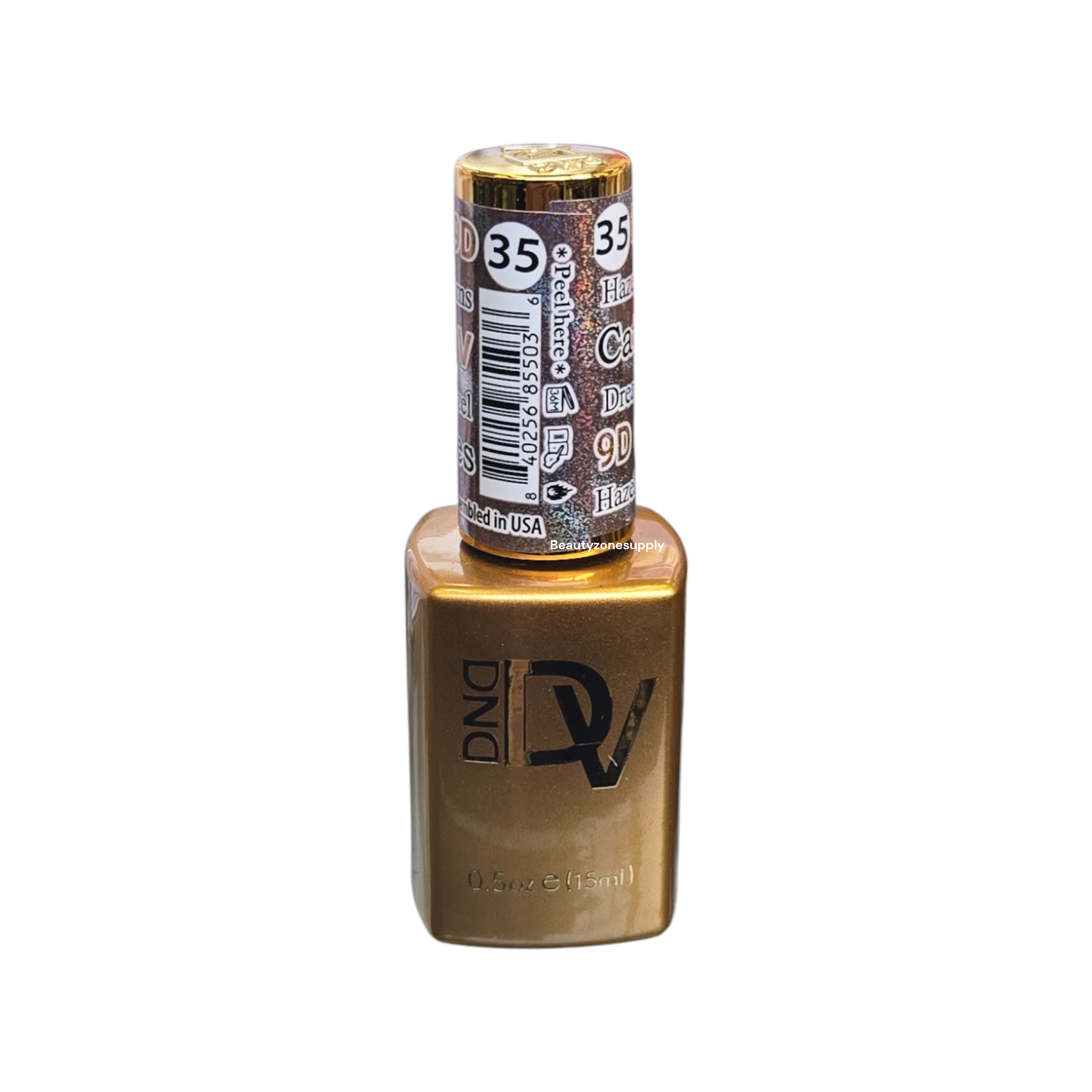DND Diva 9D Daydream Cat Eye Gel #35 - Stunning Hazel Dreams
