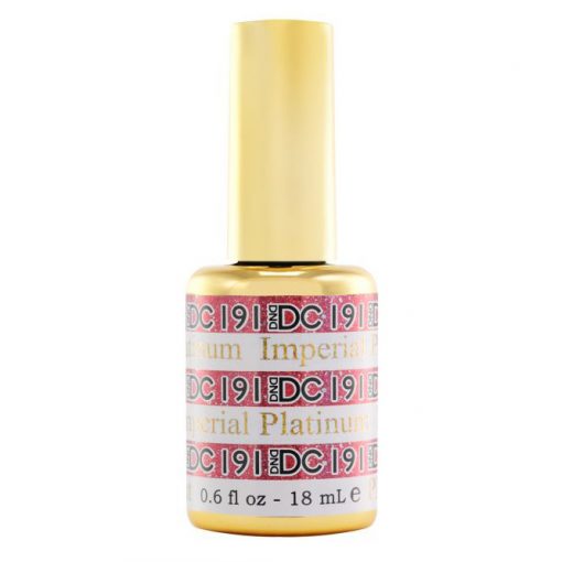 DND DC Platinum Imperial Gel Polish - Stunning Shade #191