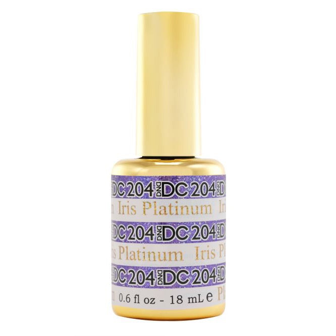 DND DC Platinum Gel Nail Polish - 0.5 oz, Iris Color #204