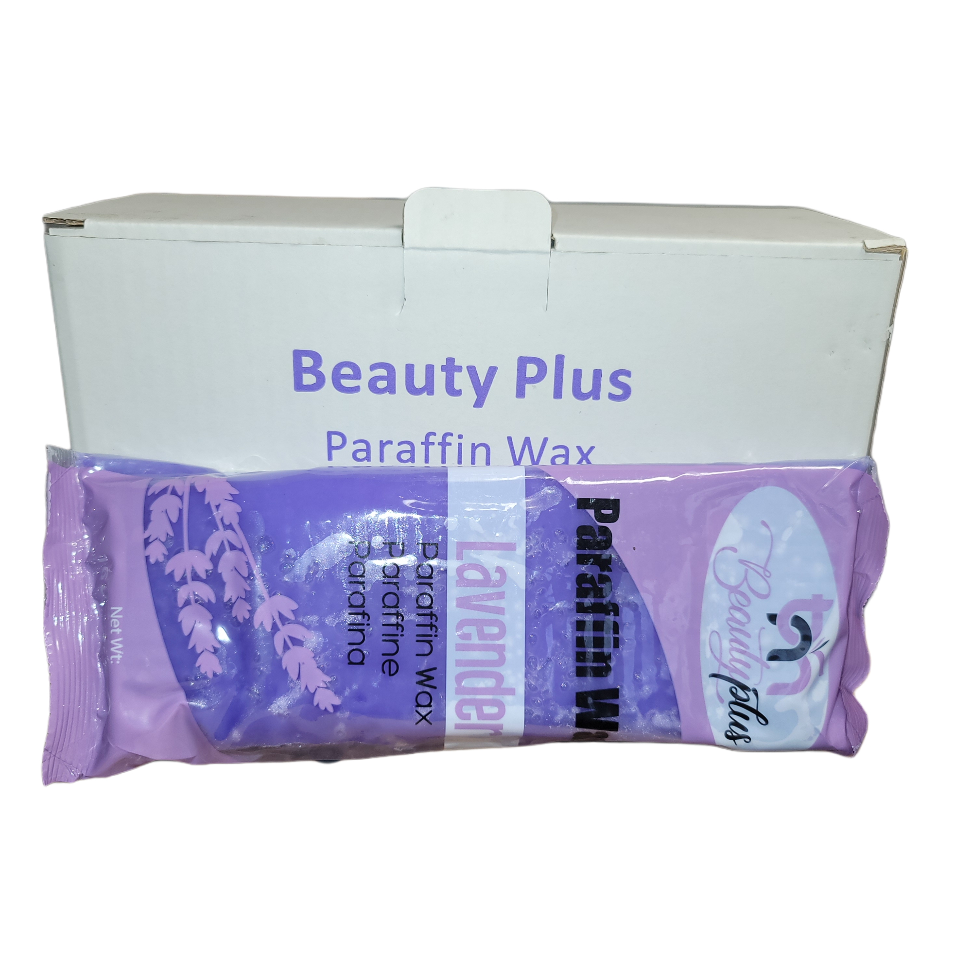 6lbs Box of BeautyPlus Lavender Scented Paraffin