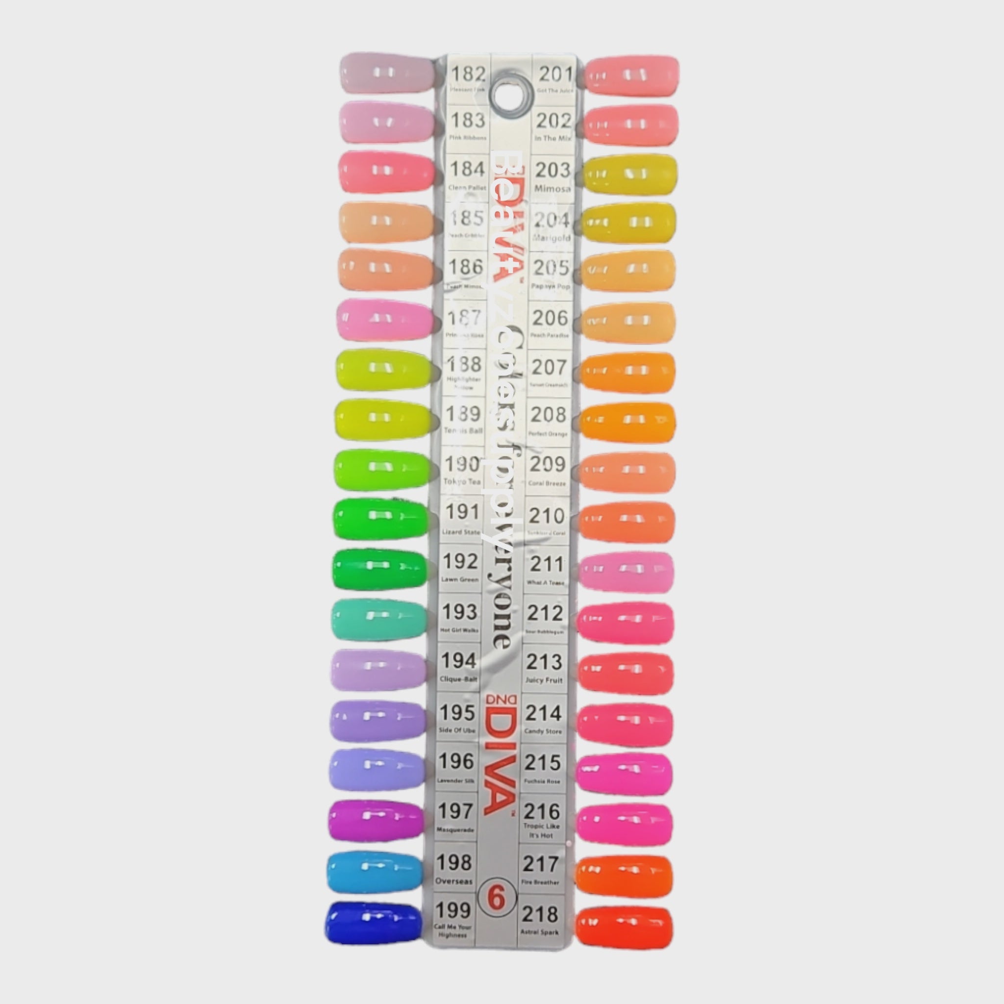 DND Diva 211 Gel & Lacquer Duo - What A Tease Nail Polish