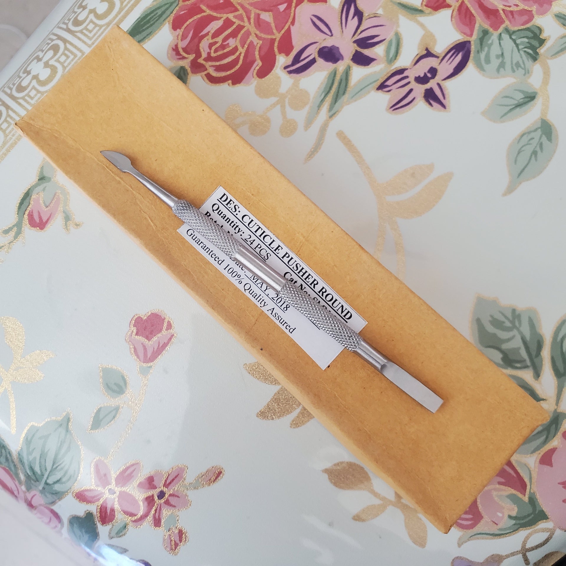 BeautyZone Professional Cuticle Pusher Tool SMN - 3028 for Nail Care