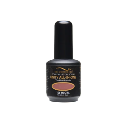 Bio Seaweed Unity All - In - One Gel Nail Polish in the Shade of 166 MOCHA