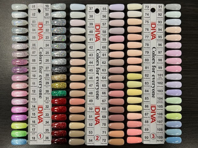 DND Diva Duo High - Quality Gel & Lacquer 028 - Perfect for the Ball