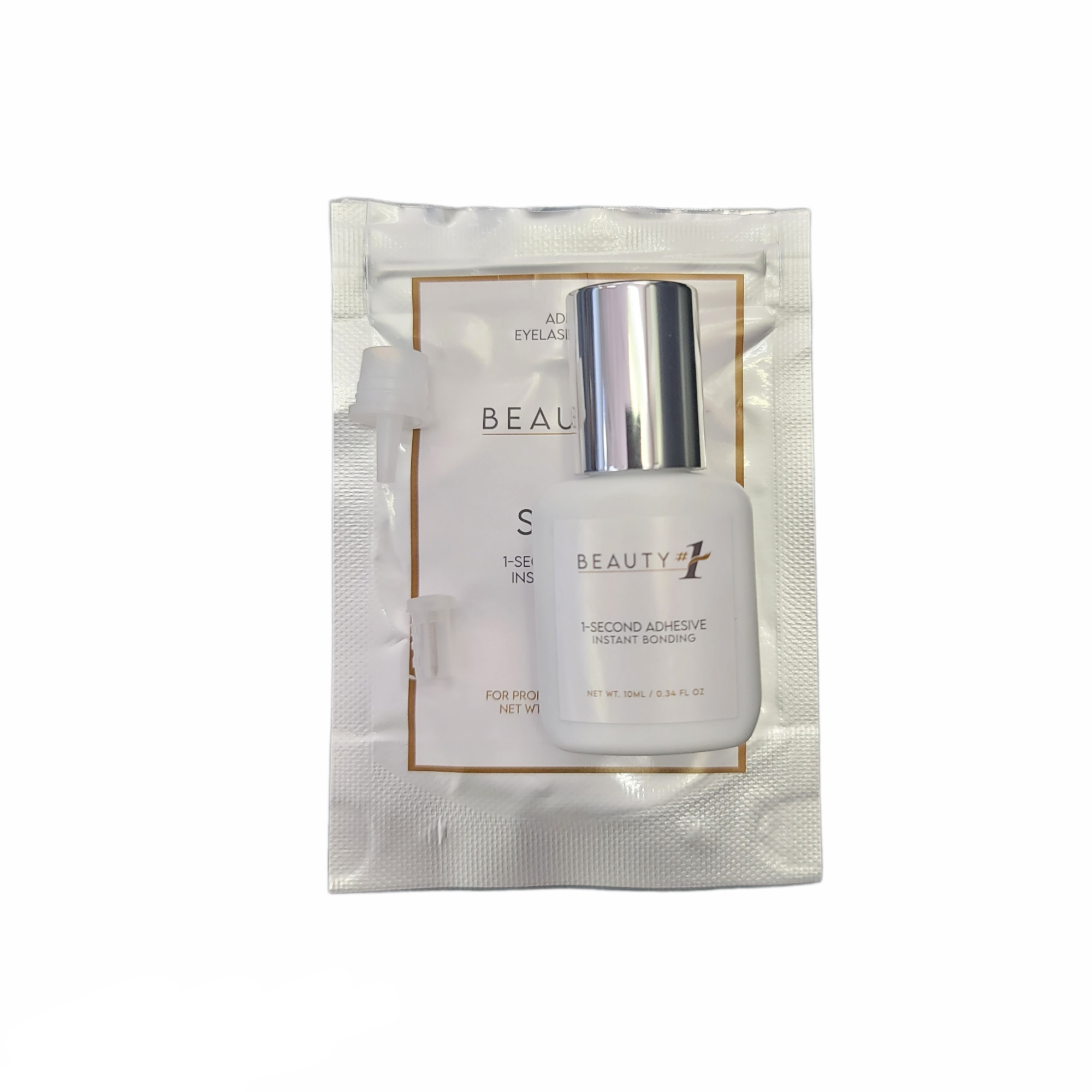 Beauty #1 Instant 1-Second Eyelash Glue with Low Fumes