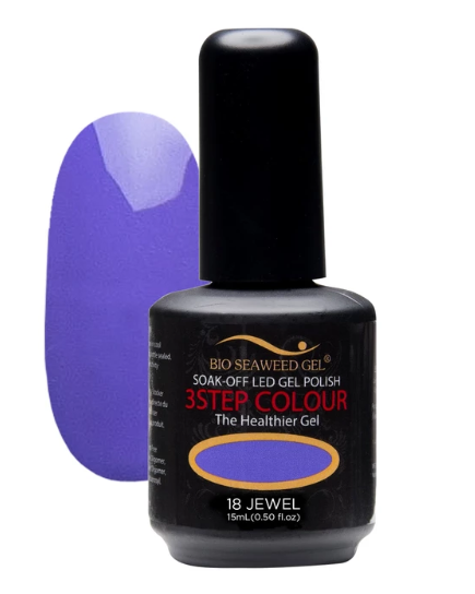 Bio Seaweed 18 Jewel 3 - STEP Gel Polish for Professional Use