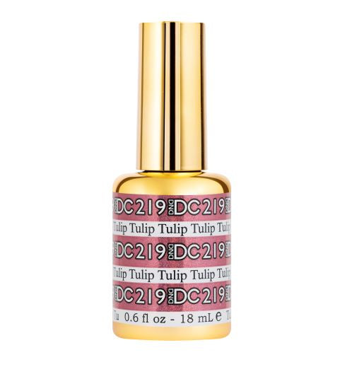 DND DC Gel Nail Polish - Mermaid Tulip Shade #219, 0.5 Ounce
