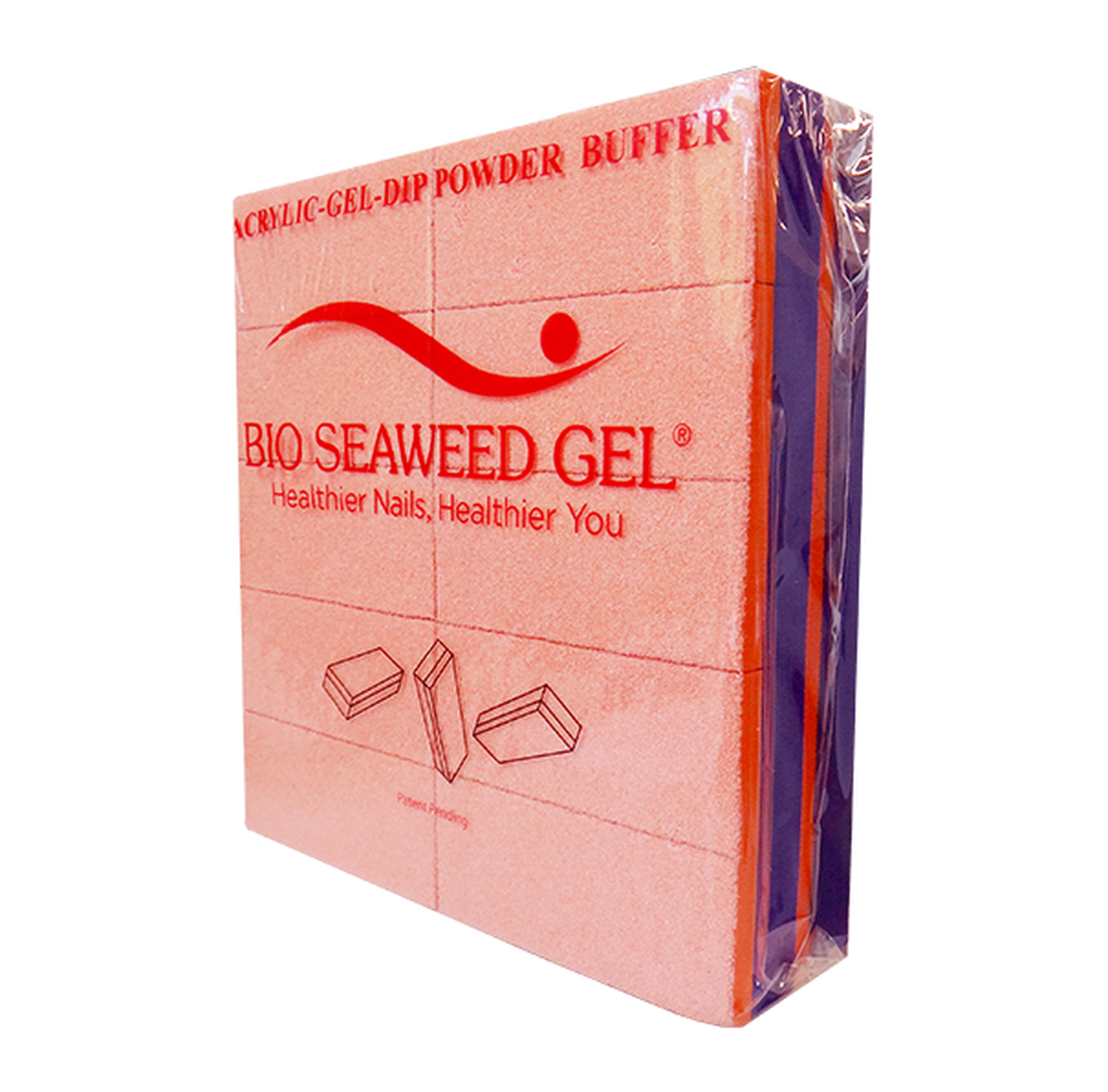 Bio Seaweed Buffer with Purple and Orange Shades