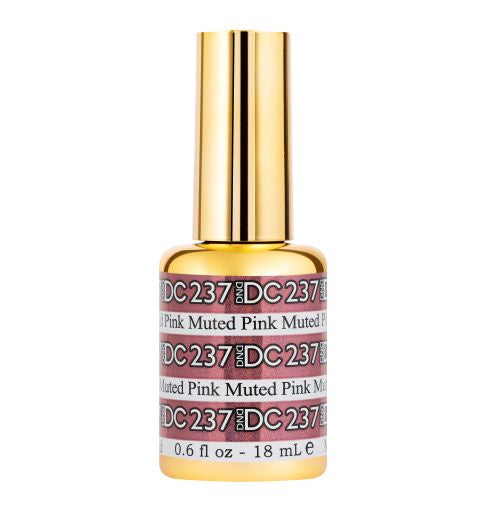 DND DC Gel Nail Polish - Mermaid Series, 0.5 oz Muted Pink Shade #237