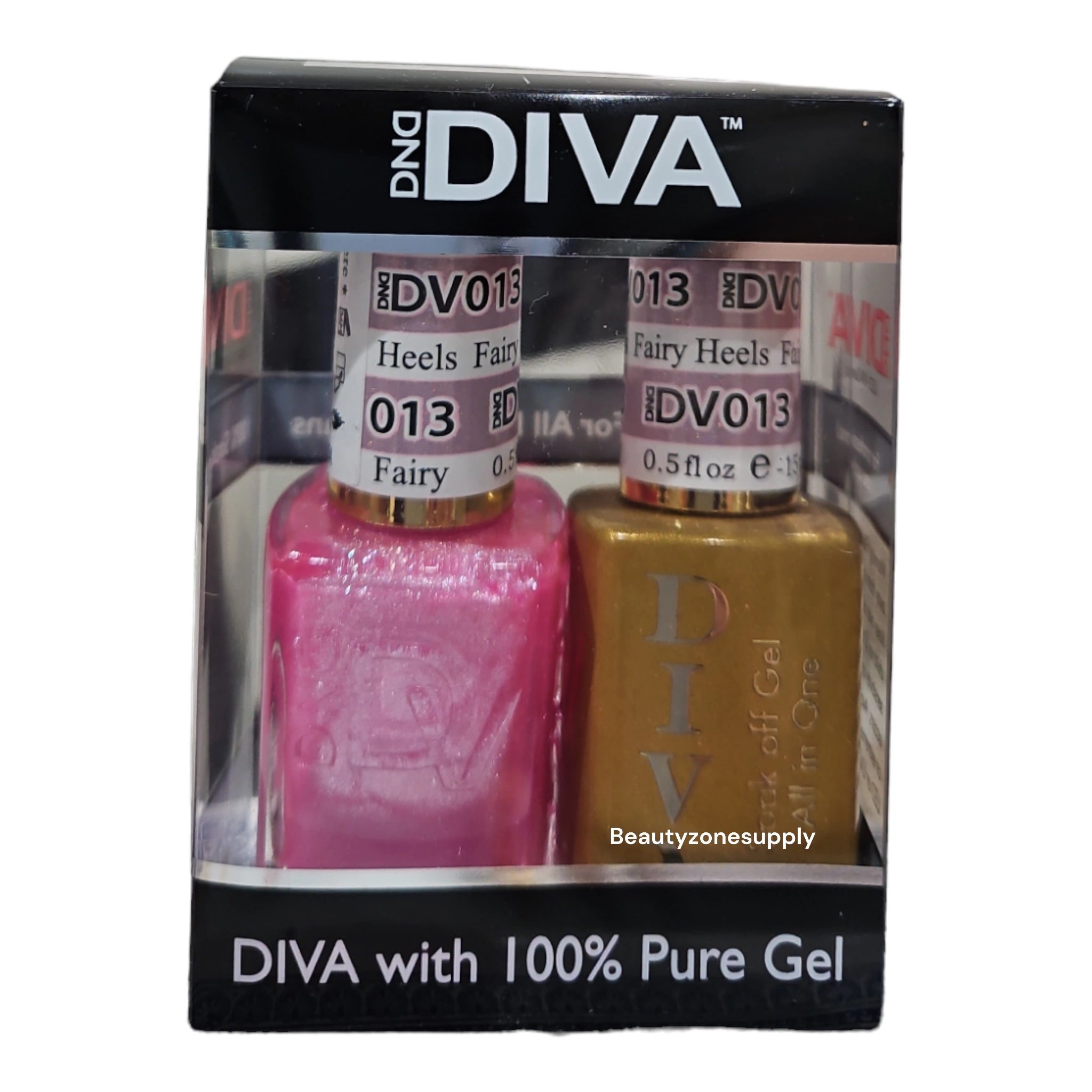 DND Diva Duo: USA - Made Gel & Lacquer 013 Fairy Heels