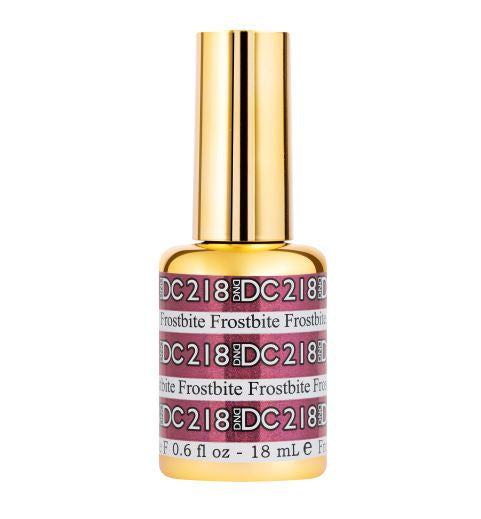 DND DC 0.5 oz #218 Mermaid Frostbite Glitter Metallic Gel