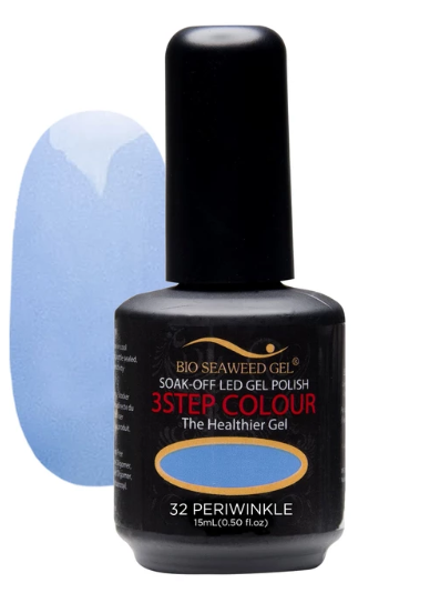 Bio Seaweed 3 - Step Gel Polish 32 Periwinkle: Smooth & Zero - Shrinkage