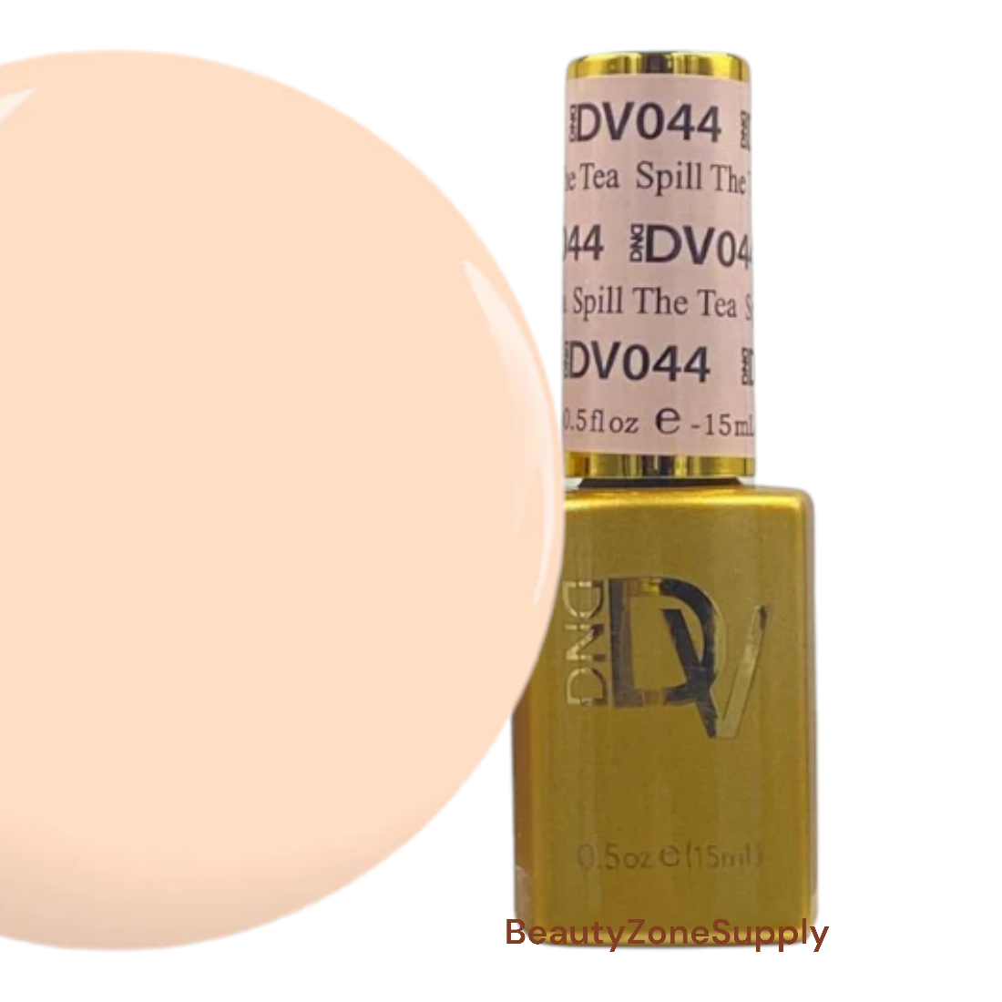 DND Diva 0.5 oz Gel Polish - 044 Spill the Tea Shade