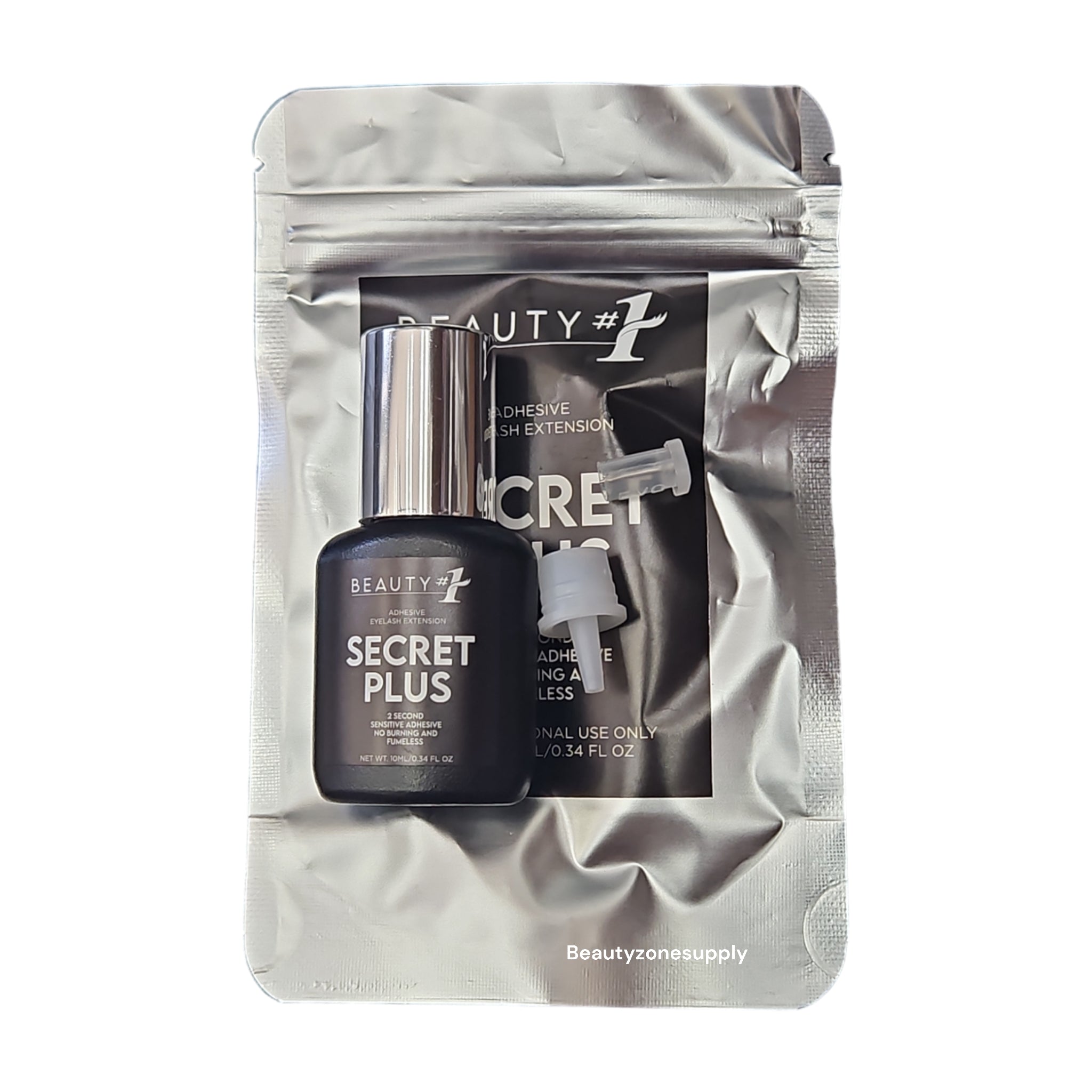 Beauty #1 Secret Plus Eyelash Extension Adhesive - 10ml Fast - Bonding