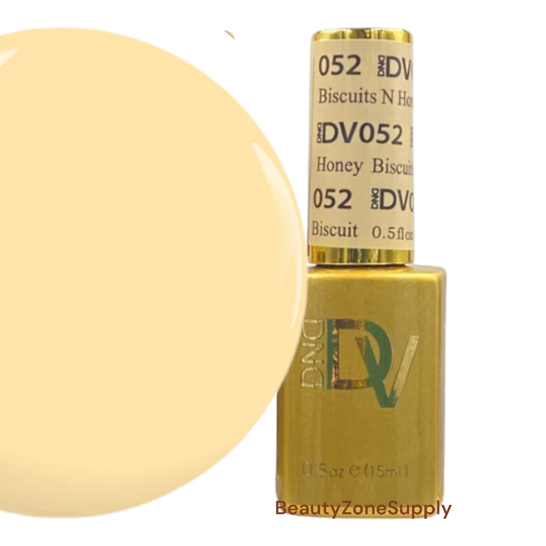 DND Diva 0.5 oz Gel Polish in Biscuits N Honey Shade